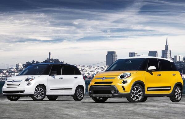 عکس ماشین فیات 500l