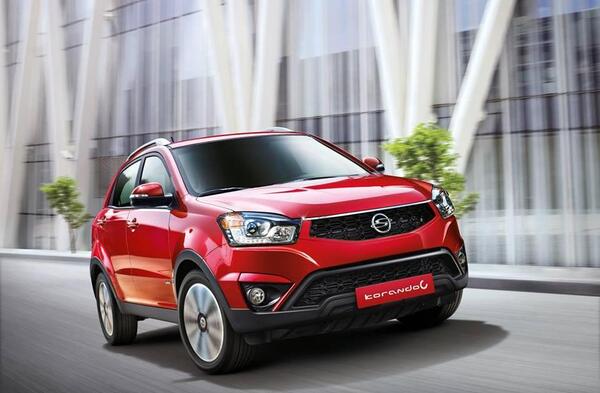 عکس ماشین ssangyong korando