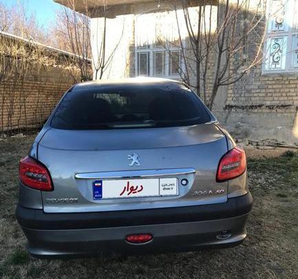 عکس ماشین پژو 206 sd v9