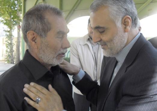 عکس برادر شهید حاج قاسم سلیمانی