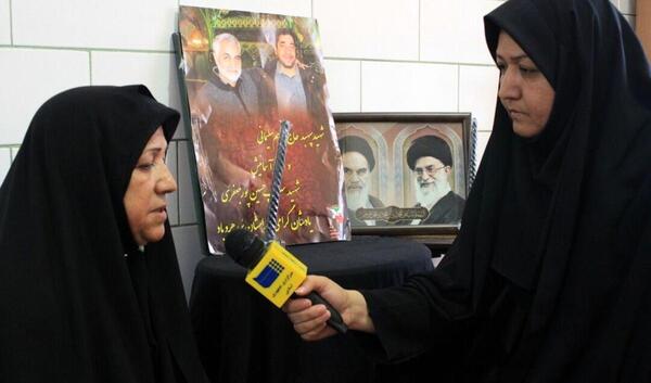 عکس برادر شهید حاج قاسم سلیمانی