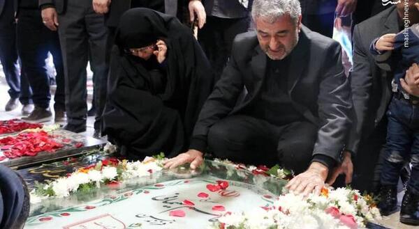 عکس برادر شهید حاج قاسم سلیمانی