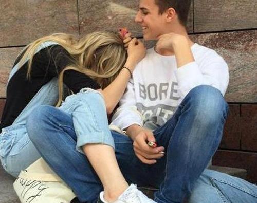 عکس دختر پسر لاکچری بغل هم