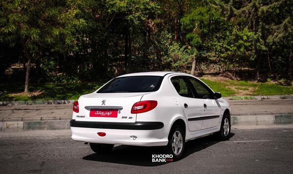 عکس ماشین پژو 206 sd v20
