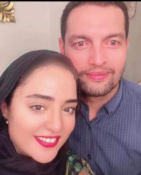 عکس برادر نرگس محمدی