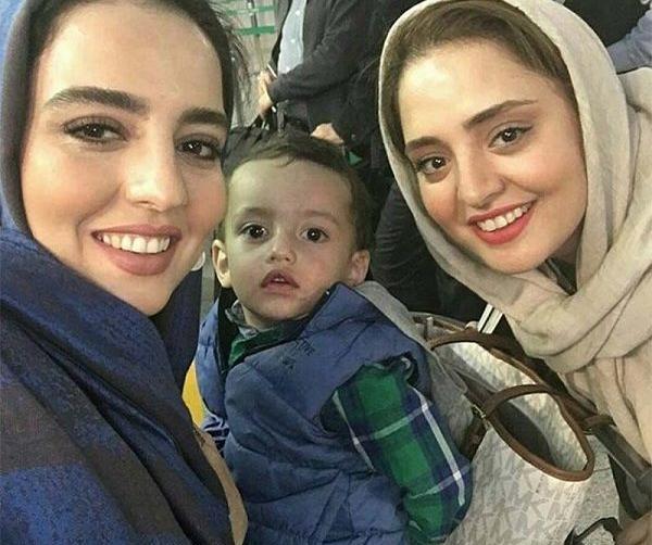 عکس برادر نرگس محمدی