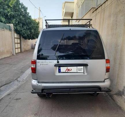 عکس ماشین زامیاد ون کاروان سایپا