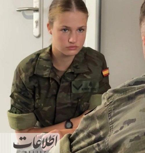 عکس دختر پادشاه اسپانیا