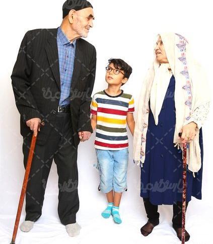 عکس پدر بزرگ و مادر بزرگ
