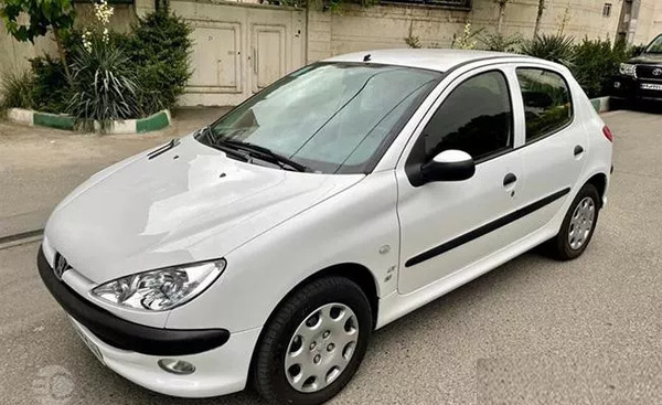 عکس ماشین پژو 206 تیپ 4