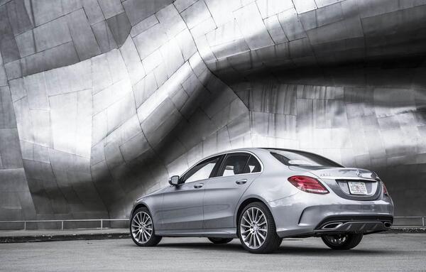 عکس ماشین بنز کلاس c c300