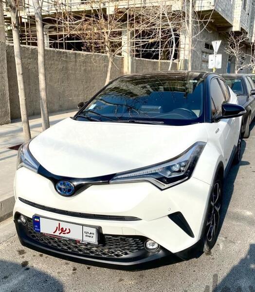 عکس ماشین تویوتا c-hr دیفرانسیل جلو