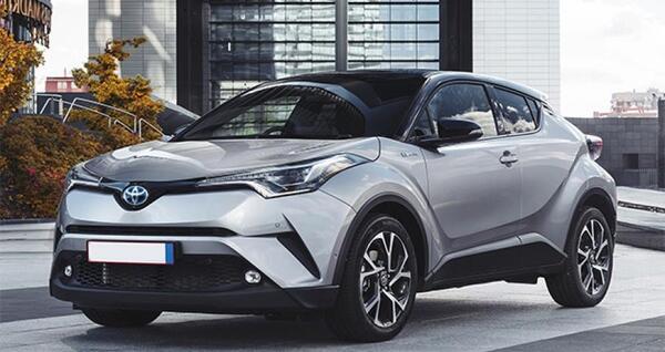عکس ماشین تویوتا c-hr دیفرانسیل جلو