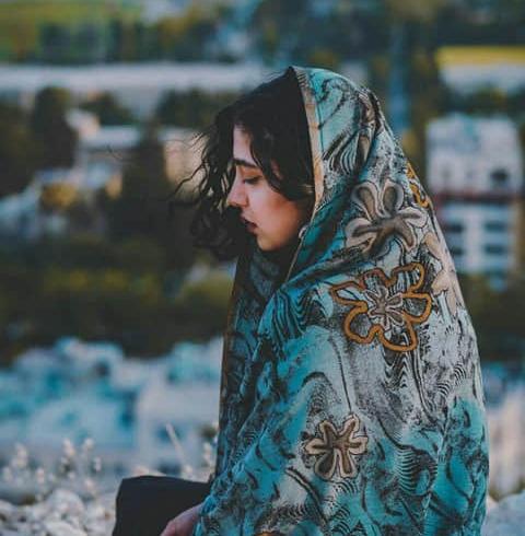 عکس غمگین حجاب