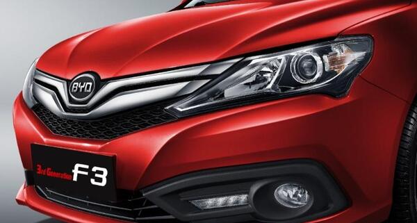 عکس ماشین byd f3
