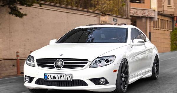 عکس ماشین بنز کلاس cl cl500