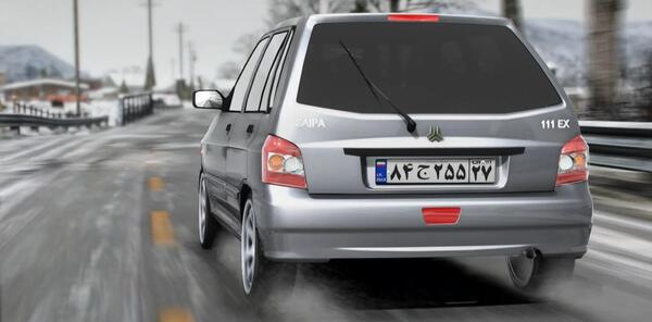 عکس ماشین پراید 111 ex