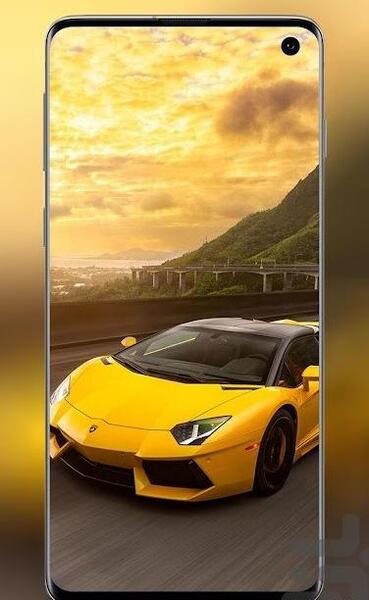 عکس تصویر زمینه ماشین مدل بالا