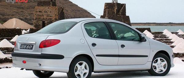 عکس ماشین peugeot 206sd