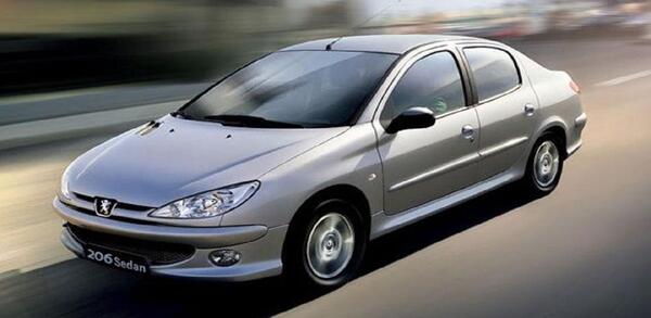 عکس ماشین peugeot 206sd