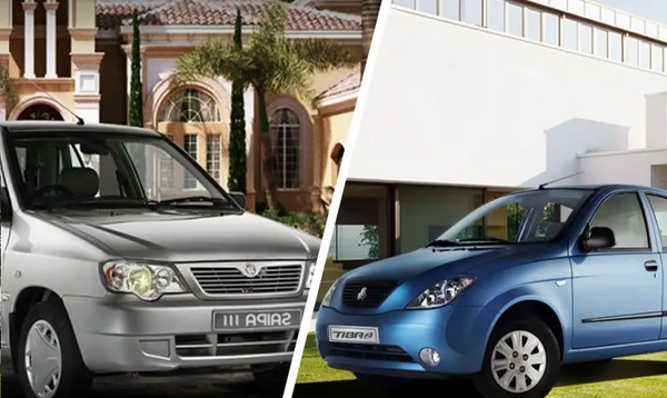 عکس ماشین tiba hatchback