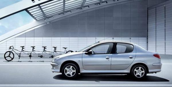 عکس ماشین پژو 206 sd v10