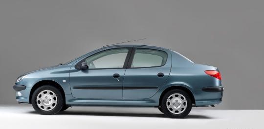 عکس ماشین پژو 206 sd v10