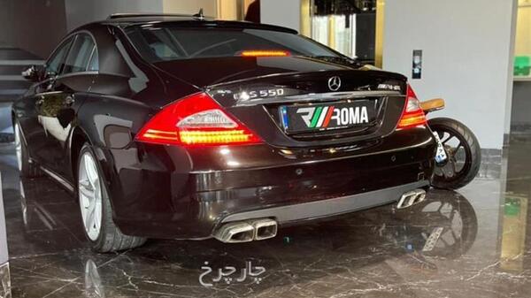 عکس ماشین بنز کلاس cls cls550