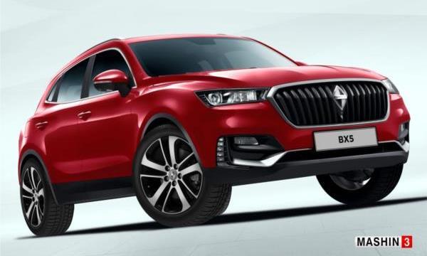 عکس ماشین borgward bx5