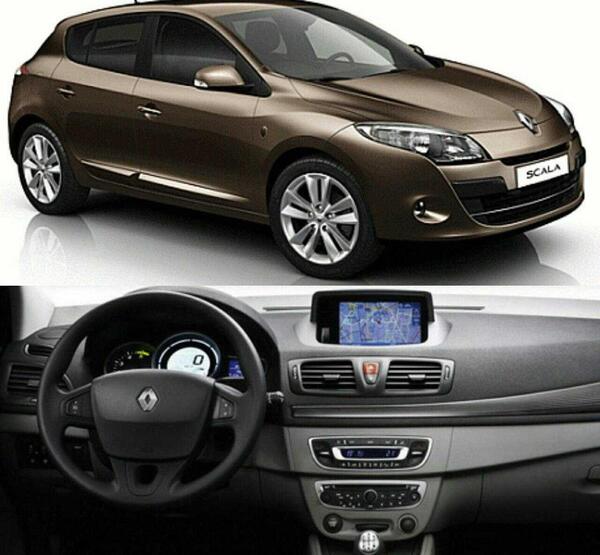 عکس ماشین renault scala