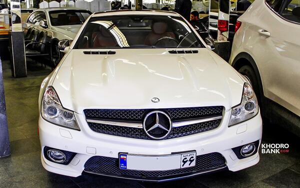 عکس ماشین بنز کلاس sl sl350