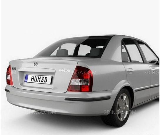 عکس ماشین mazda 323