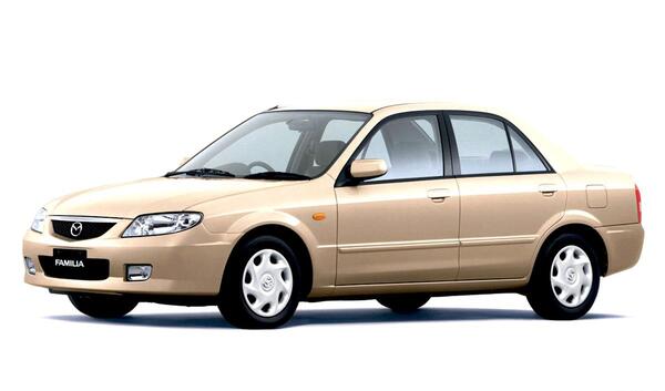 عکس ماشین mazda 323