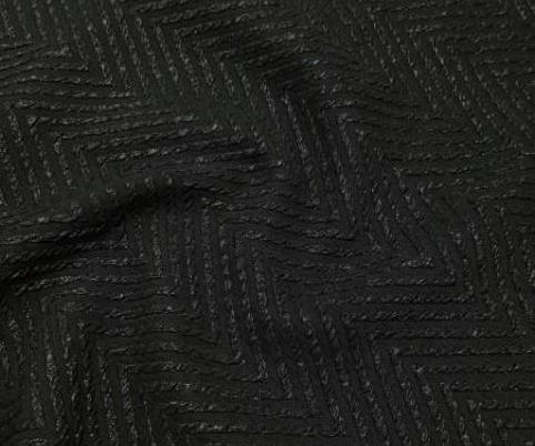 عکس پارچه ژاکارد مشکی