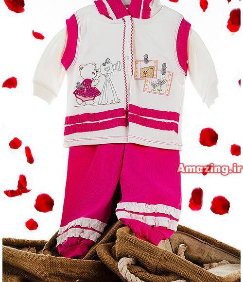عکس نوزاد لباس دخترانه