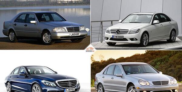 عکس ماشین بنز کلاس c c240