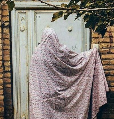 عکس مشکی گلدار