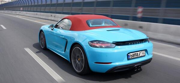 عکس ماشین پورشه باکستر 718s