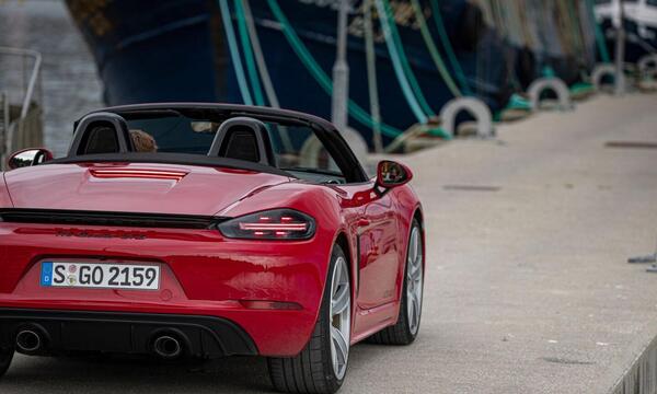 عکس ماشین پورشه باکستر 718s