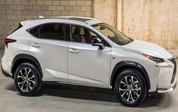 عکس ماشین لکسوس nx 200 توربو fsport