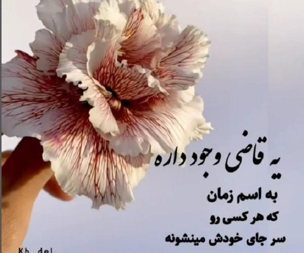 عکس نوشته گذر زمان آدمارو نشون میده