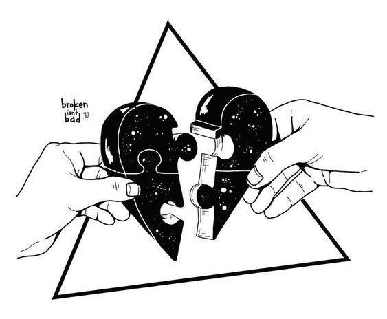 عکس پروف قلب سیاه