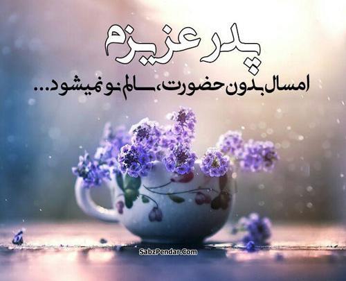 عکس روز پدر مبارک باد