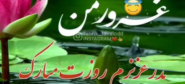 عکس روز پدر مبارک باد