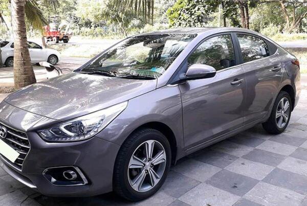 عکس ماشین hyundai verna