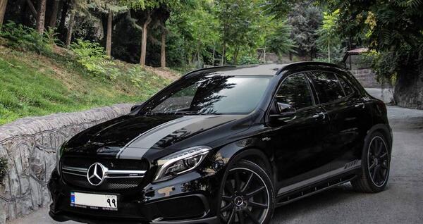 عکس ماشین بنز کلاس gla gla45