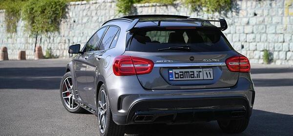 عکس ماشین بنز کلاس gla gla45