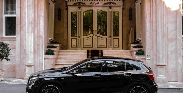 عکس ماشین بنز کلاس gla gla45