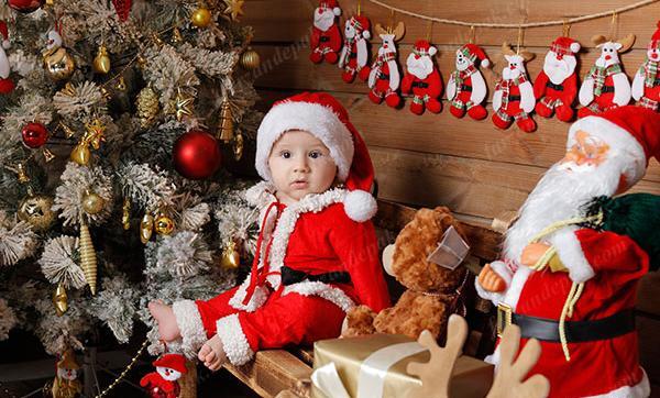 عکس نوزاد کریسمس