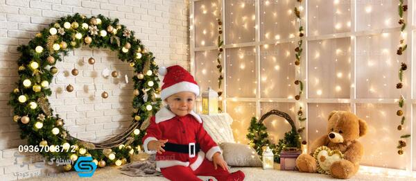عکس نوزاد کریسمس
